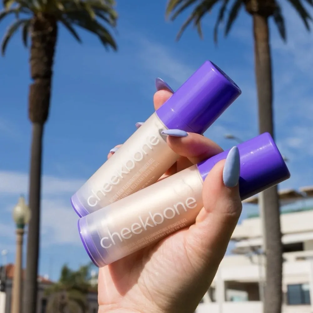 Cheekbone Beauty Illuminating Primer Gel 30ml | NIB | Golden Light